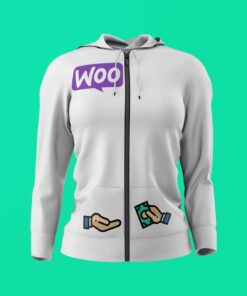 WooCommerce "Gimme the Money" Zipper Hoodie